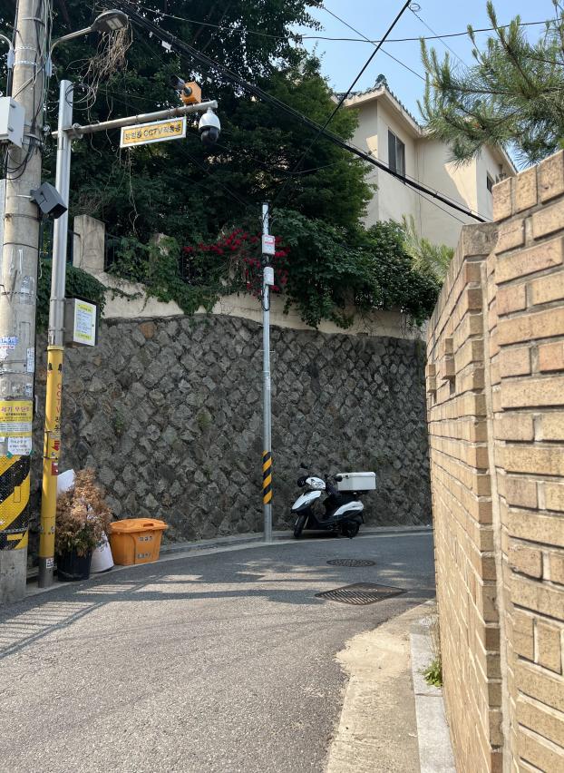 35번째 통행불편 전신주 이설